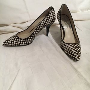 Michael Kors Black and White Pumps